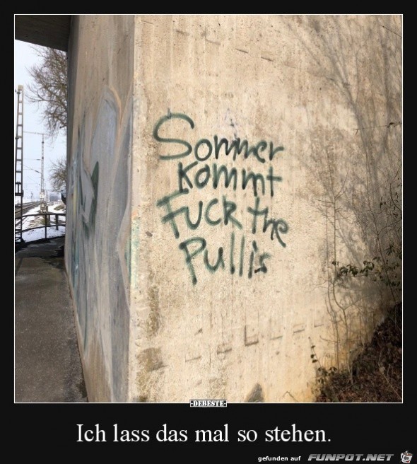 Klasse Spruch