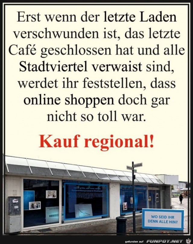 Kauf vor Ort ein