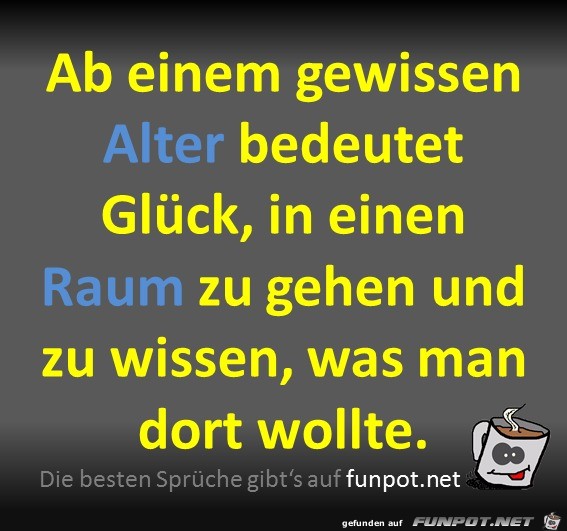 Ab einem gewissen Alter Ab einem gewissen Alter