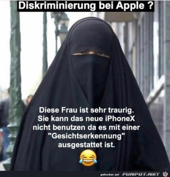 Diskriminierung bei Apple? Diskriminierung bei Apple?