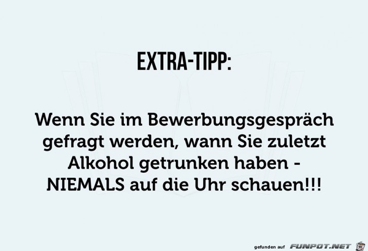 Extra Tipp!