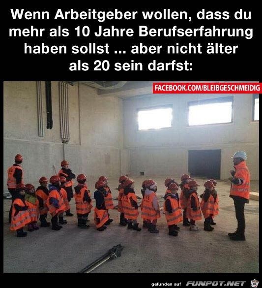 Der perfekte Arbeitnehmer....