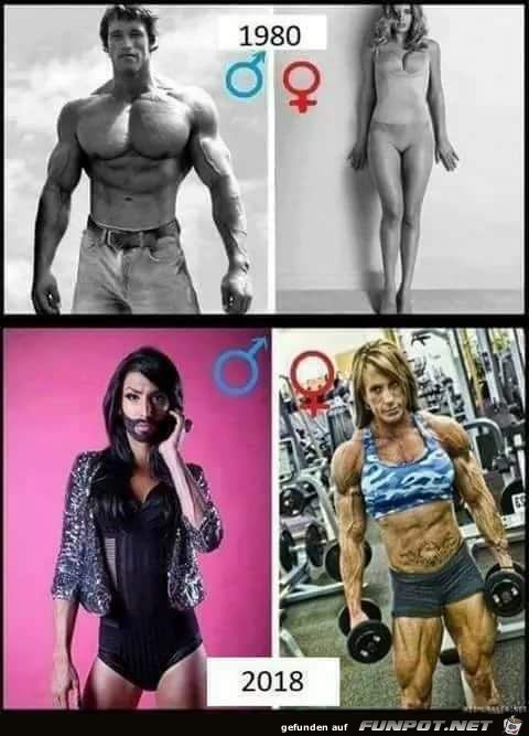 1980 vs 2018 1980 vs 2018