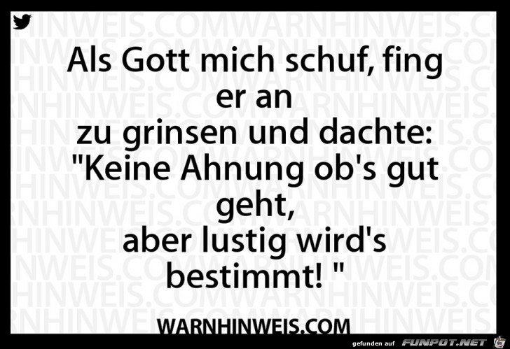 Lustig wird es Lustig wird es