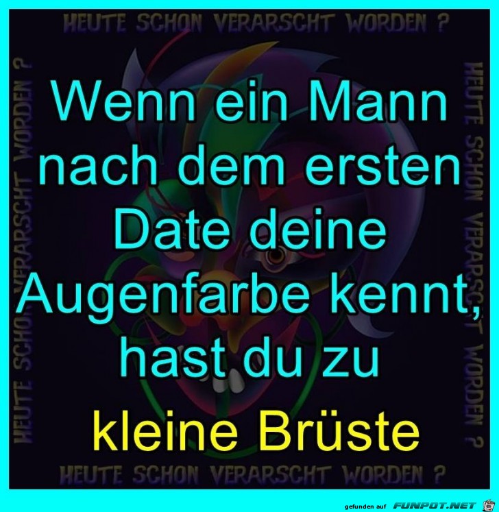 Erstes date sprüche