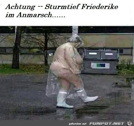 Sturmtief in Anmarsch