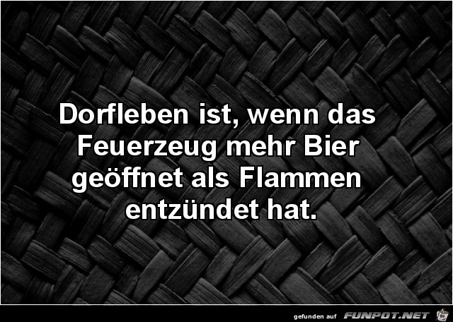 Dorfleben