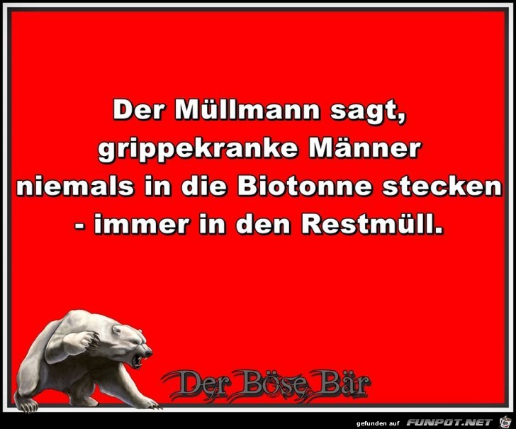 Der Mllmann sagt