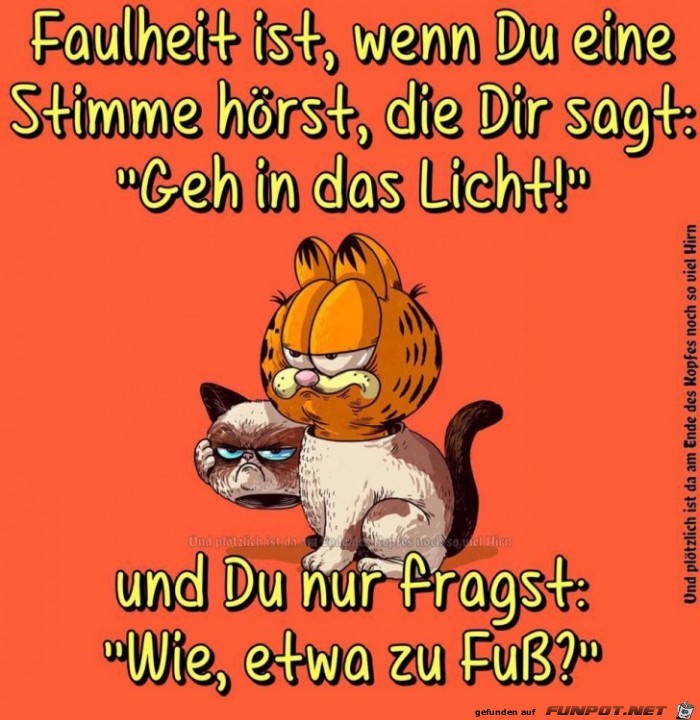 Faulheit Faulheit