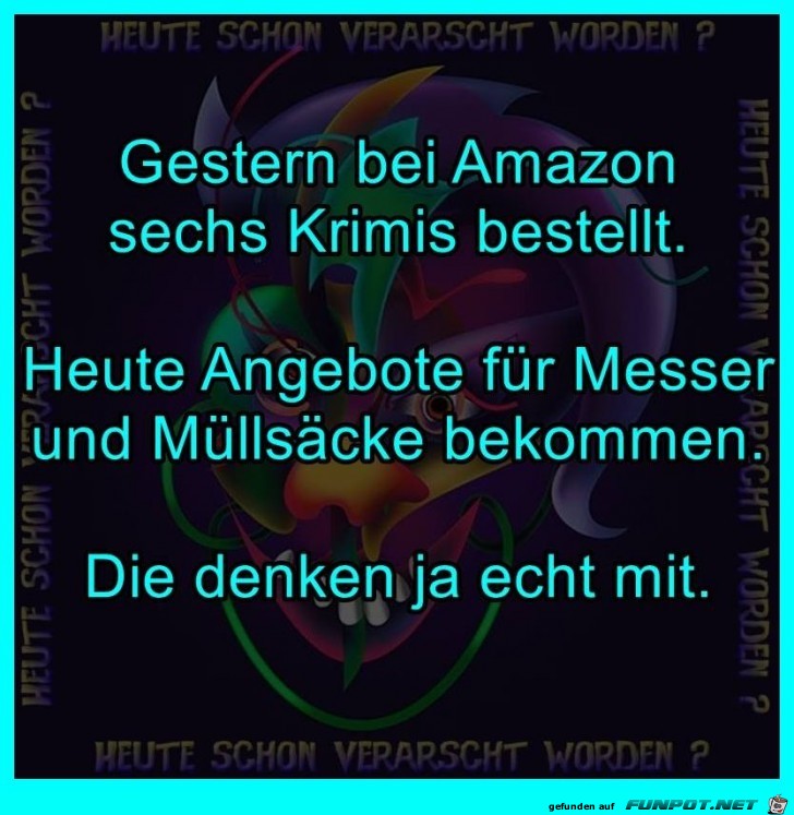 Gestern bei Amazon bestellt Gestern bei Amazon bestellt