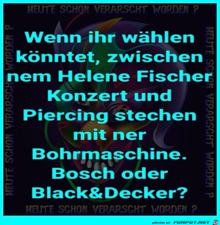 Wenn Du die Wahl hättest Wenn Du die Wahl hättest