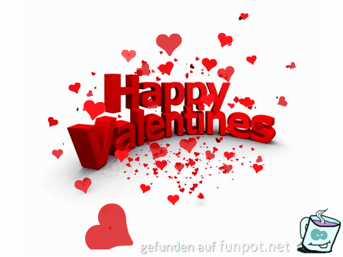 Happy Valentines Herzen
