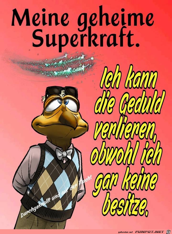 Meine geheime Superkraft