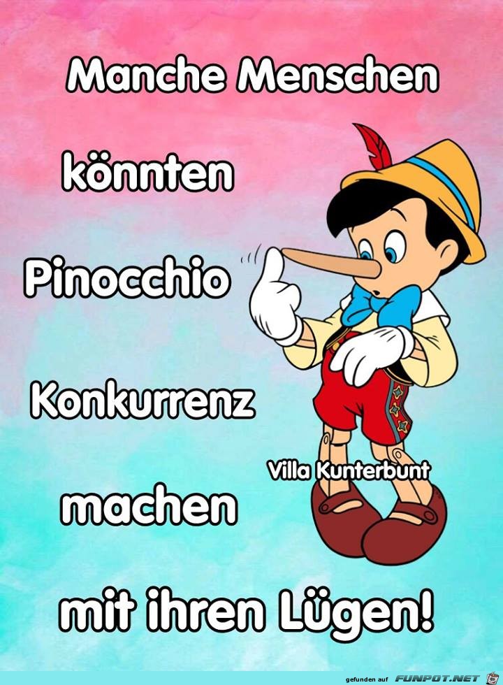 Pinocchio Konkurrenz Pinocchio Konkurrenz
