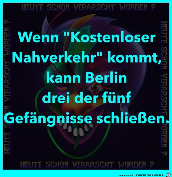 Kostenloser Nahverkehr Kostenloser Nahverkehr