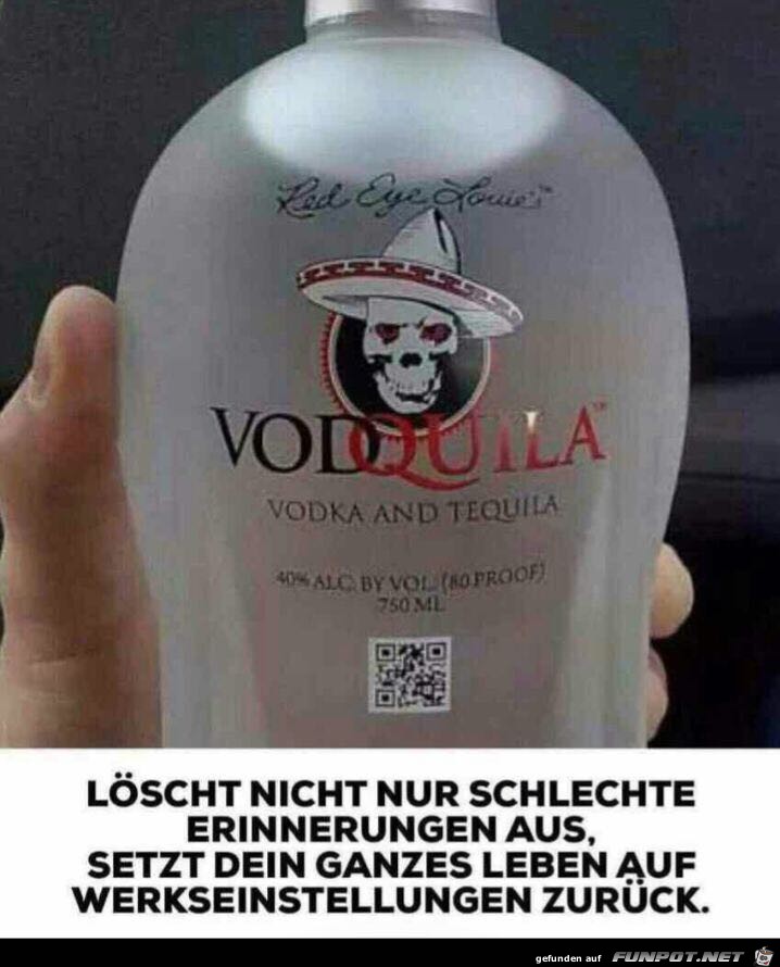 Lscht nicht nur schlechte Erinnerungen...