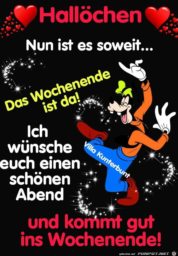 Nun ist es soweit Nun ist es soweit