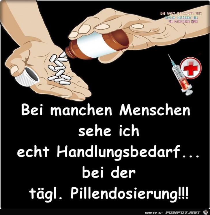 Pillendosierung