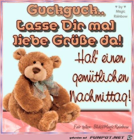 Lasse dir mal liebe Gruesse da