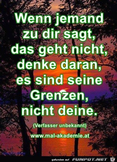 Wenn jemand zu dir sagt Wenn jemand zu dir sagt