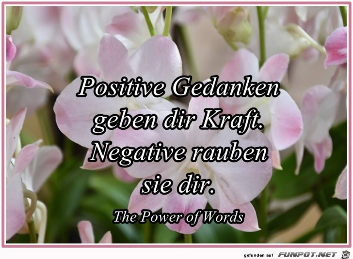 Positive Gedanken