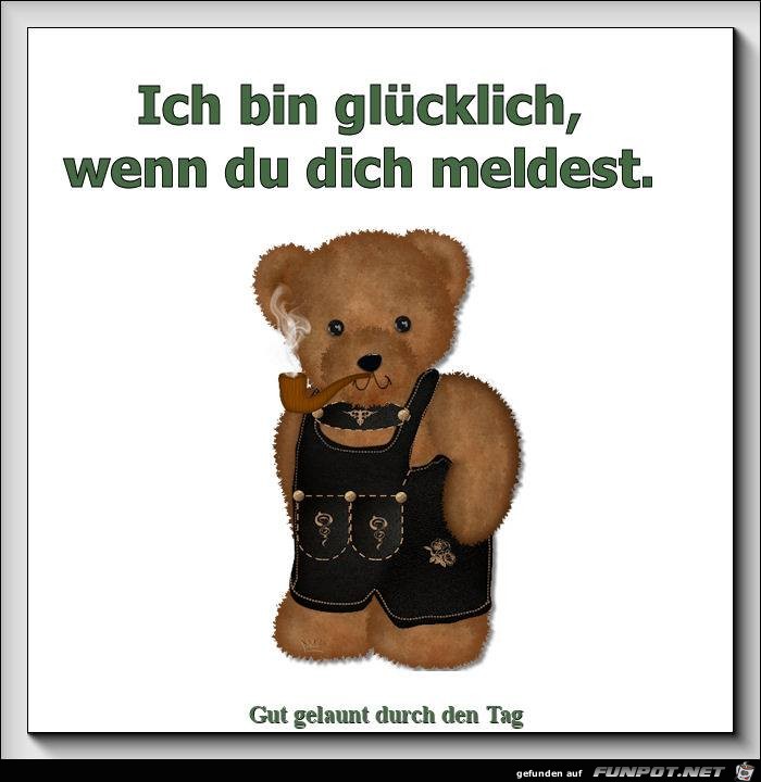 Bin gluecklich Bin gluecklich