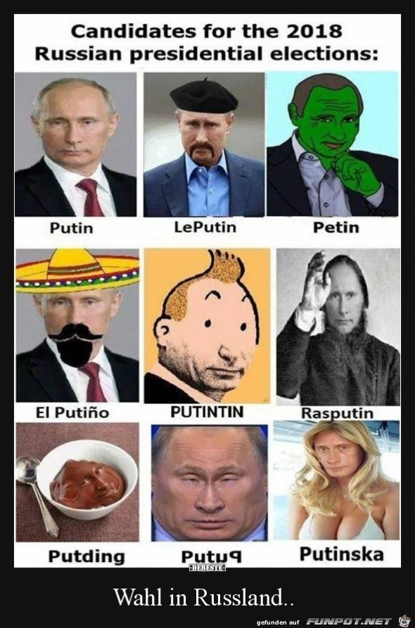 Russische Kandidaten Russische Kandidaten