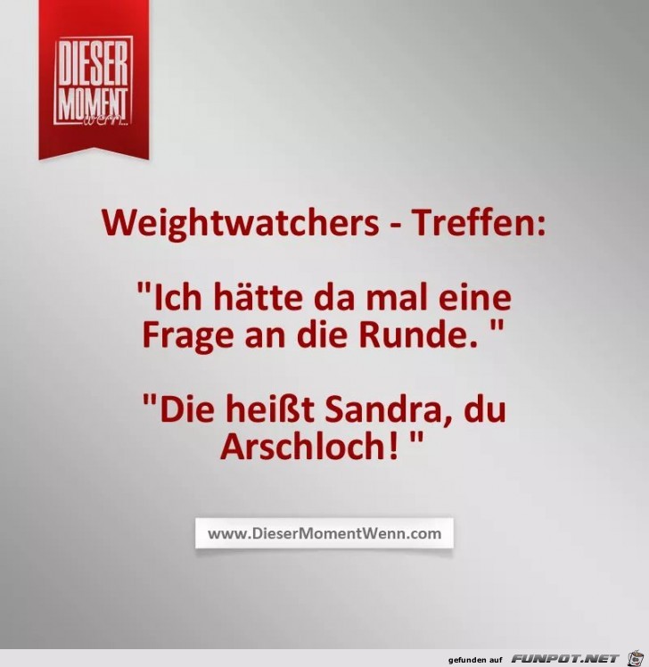 Weightwatchers treffen Weightwatchers treffen