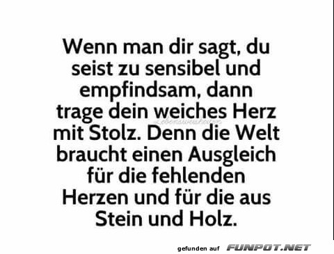 wenn man diir sagt:.......