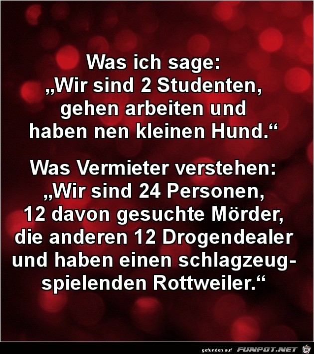 Was Vermieter verstehen Was Vermieter verstehen