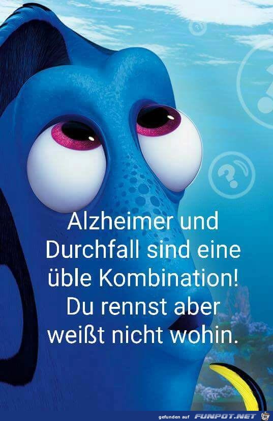 Alzheimer und Durchfall Alzheimer und Durchfall