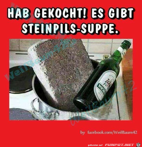 Steinpils Suppe