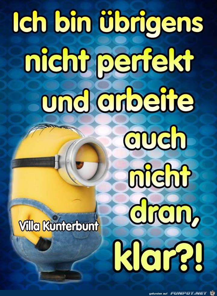 Bin nicht perfekt Bin nicht perfekt