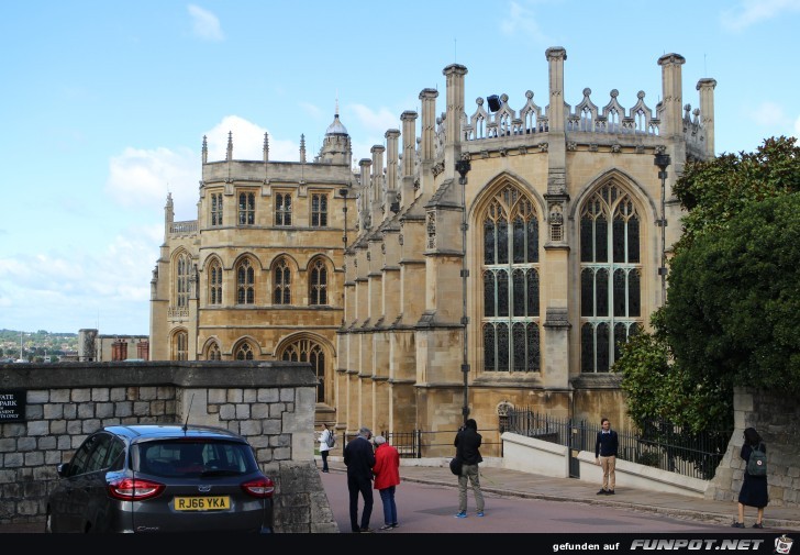 Impressionen von der St. Georgs Kapelle auf Windsor Castle