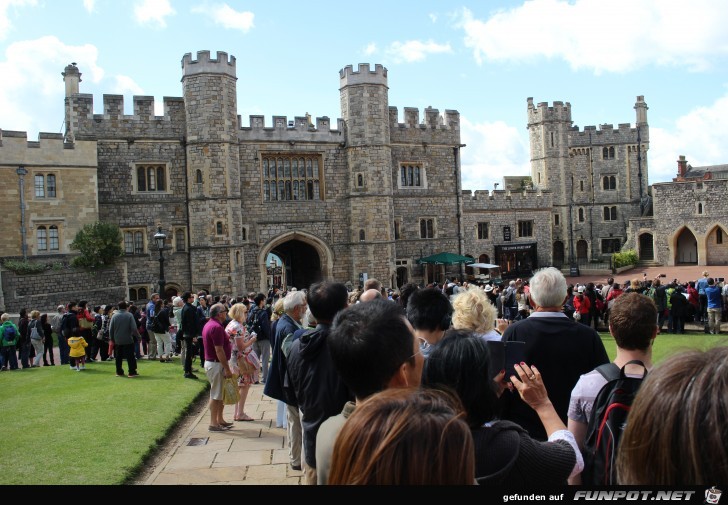 Impressionen von der St. Georgs Kapelle auf Windsor Castle