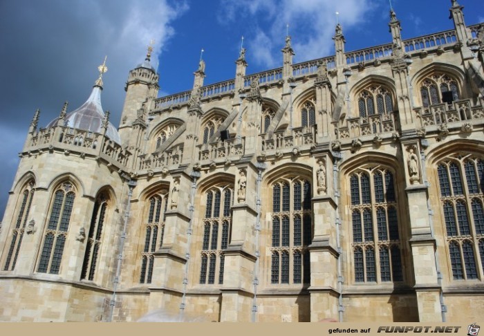 Impressionen von der St. Georgs Kapelle auf Windsor Castle
