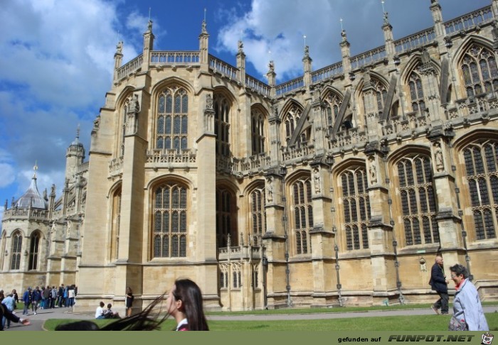 Impressionen von der St. Georgs Kapelle auf Windsor Castle