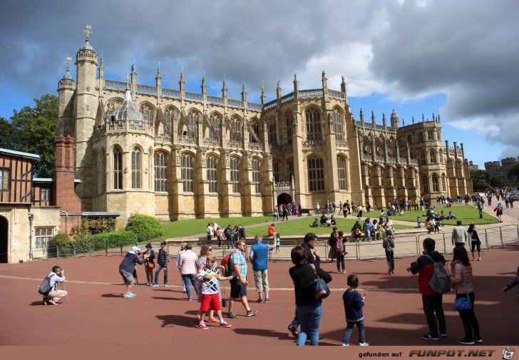 Impressionen von der St. Georgs Kapelle auf Windsor Castle