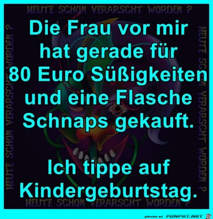 Süssigkeiten und Schnaps Süssigkeiten und Schnaps