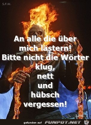 An alle...