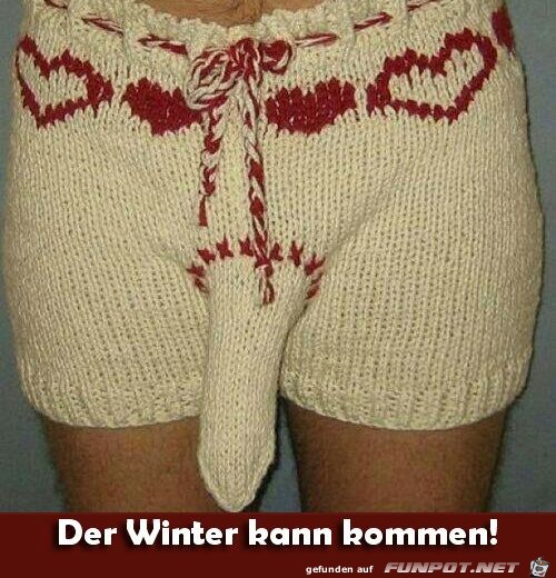 der Winter kann kommen