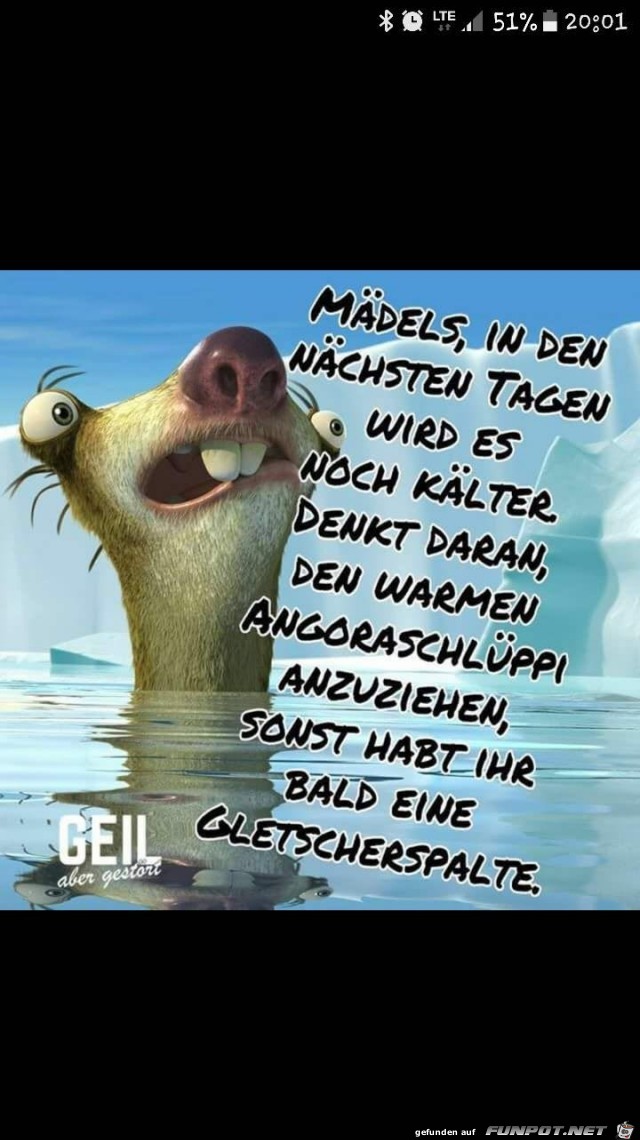 Achtung Kälte Achtung Kälte