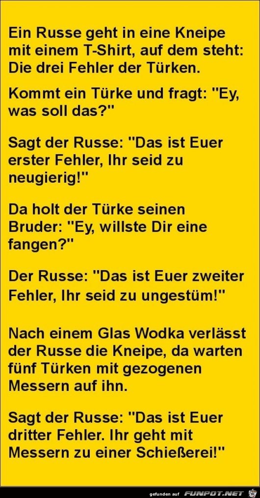 ein Russe geht in eine Kneipe,.......