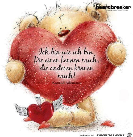 Ich bin wie ich bin Ich bin wie ich bin