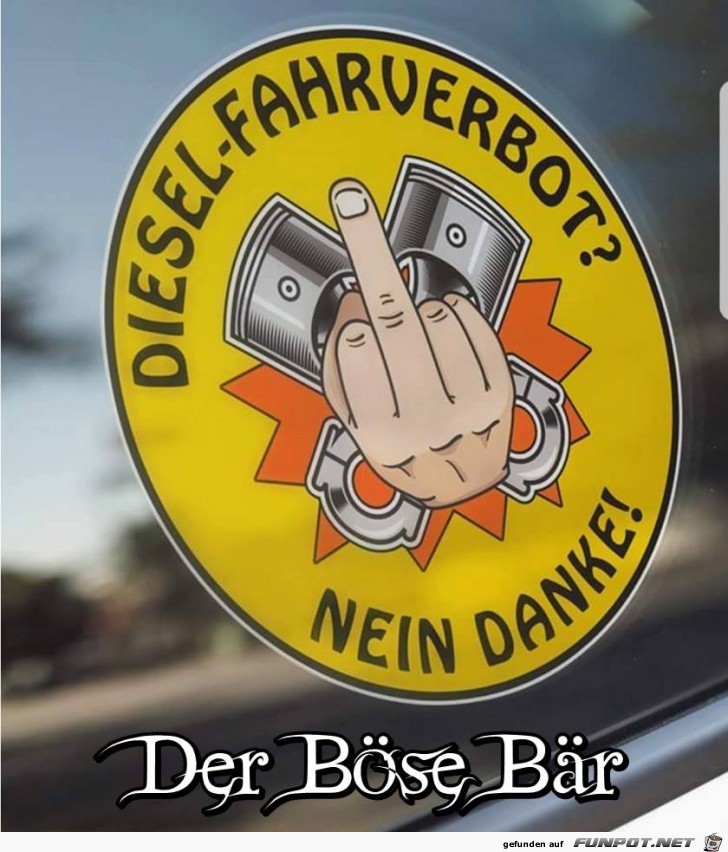 Diesel-Fahrverbot Diesel-Fahrverbot