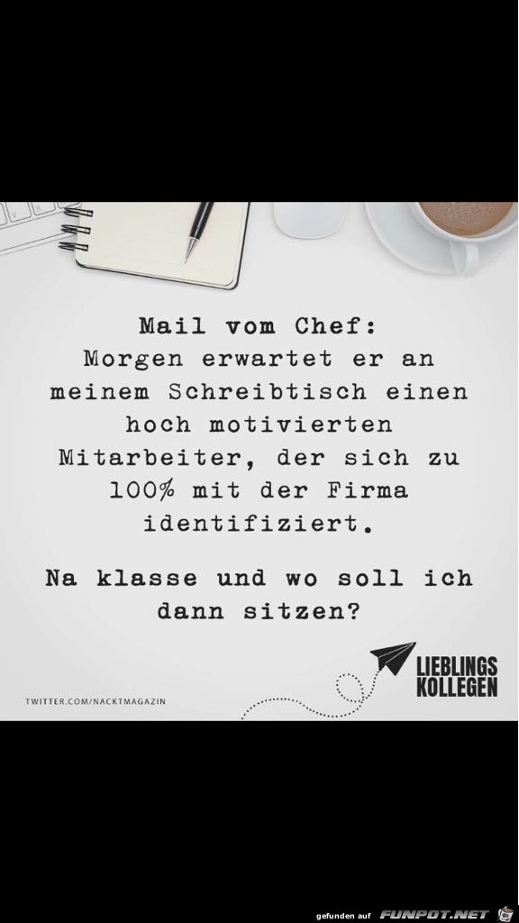 mail vom Chef mail vom Chef