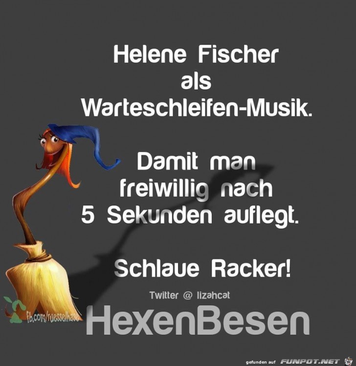 Helene Fischer als Warteschleifen Musik