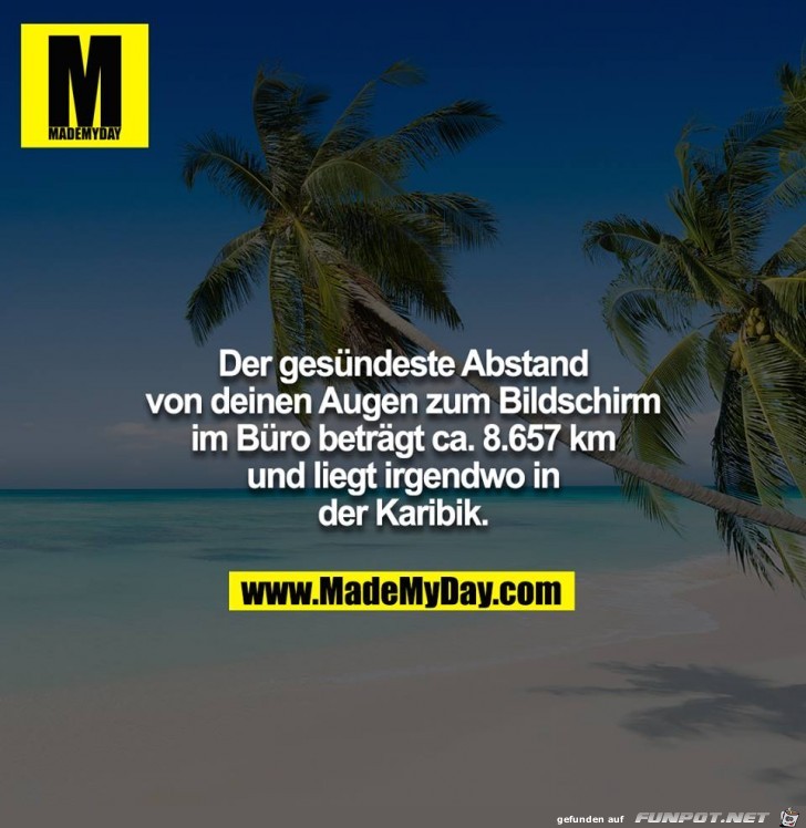Der gesuendeste Abstand Der gesuendeste Abstand