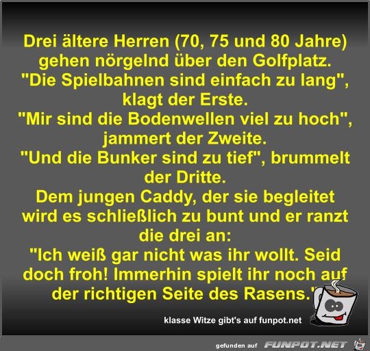 Drei ltere Herren (70