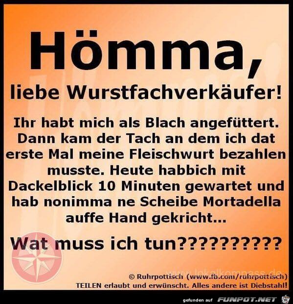 Das verstehen nur Ruhrpottler Das verstehen nur Ruhrpottler